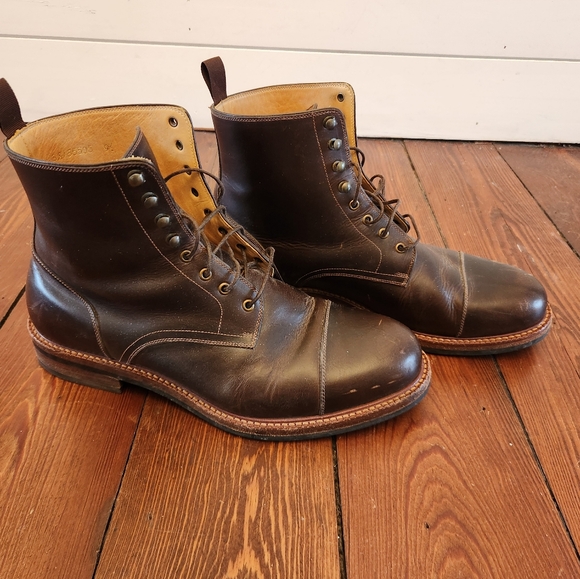Beckett Simonon Captoe Boots 9.5 - Picture 5 of 8